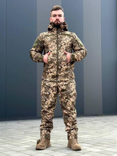 Костюм Soft Shel Cans Pixel, S