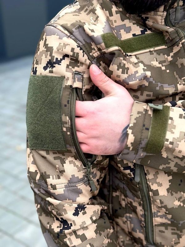 Костюм Soft Shel Cans Pixel, S