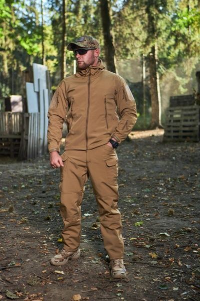 Костюм Soft Shell ESDY тактика, койот, M