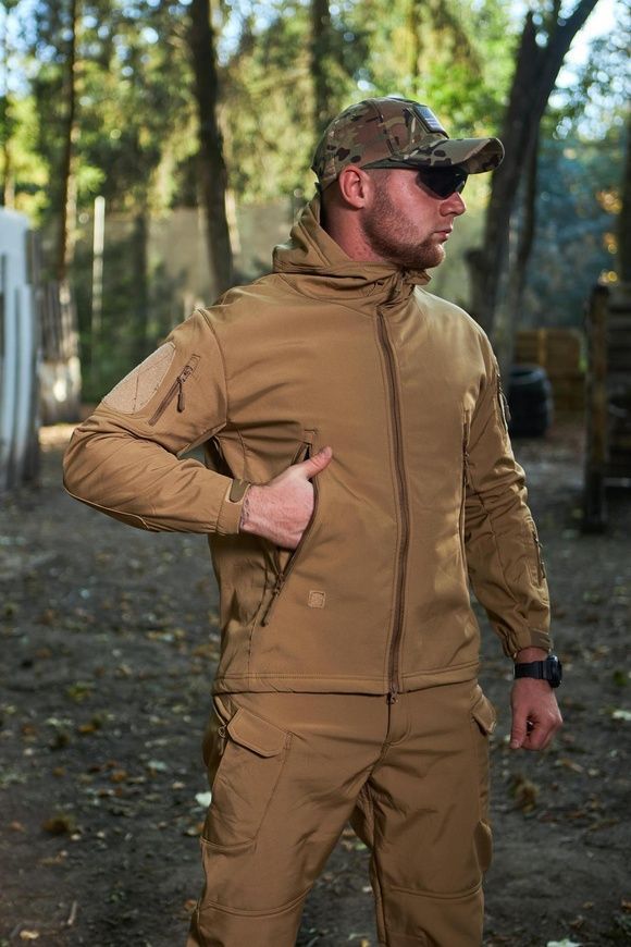Костюм Soft Shell ESDY тактика, койот, M