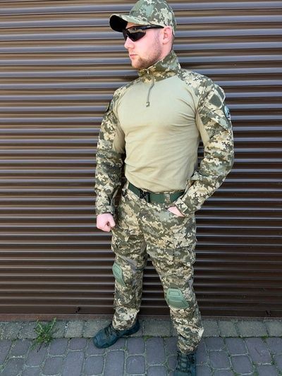 Костюм тактично-польовий Убакс+ штани ЗСУ, піксель, XL