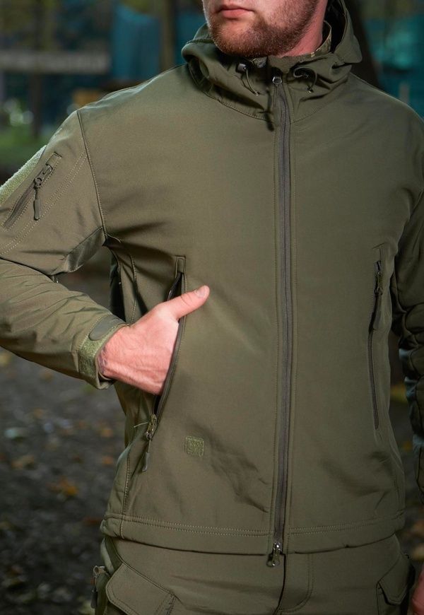 Костюм Soft Shell ESDY, оливковий, S