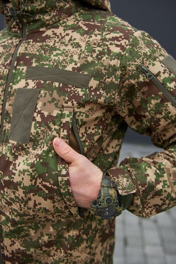 Куртка Soft Shell Хижак Military, S
