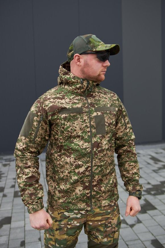 Куртка Soft Shell Хижак Military, S