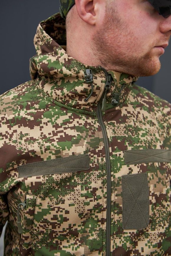 Куртка Soft Shell Хижак Military, S