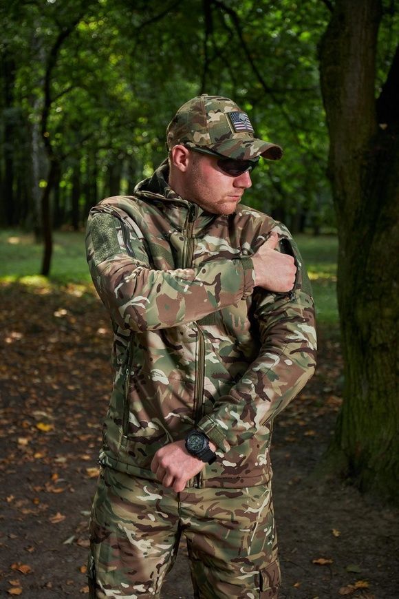 Куртка Soft Shell Combat, мультикам, 46