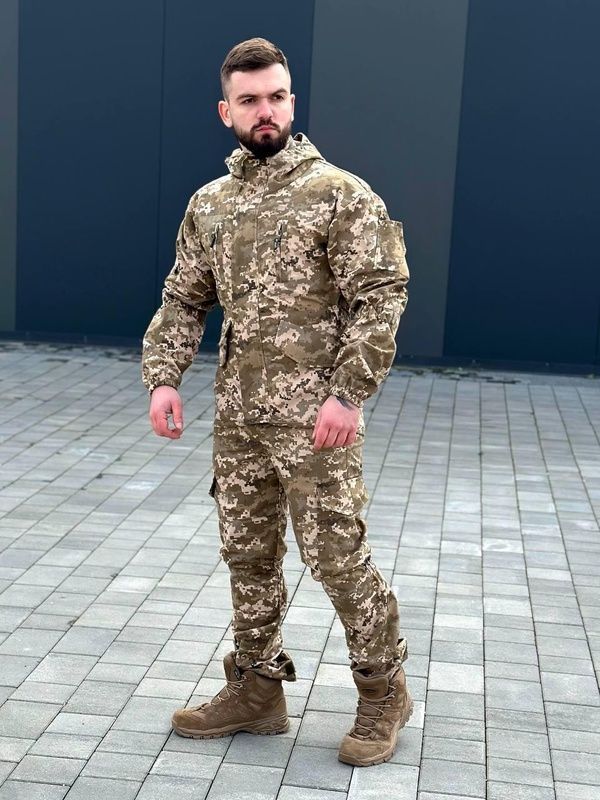 Тактичний костюм Горка 2.0 піксель, 46