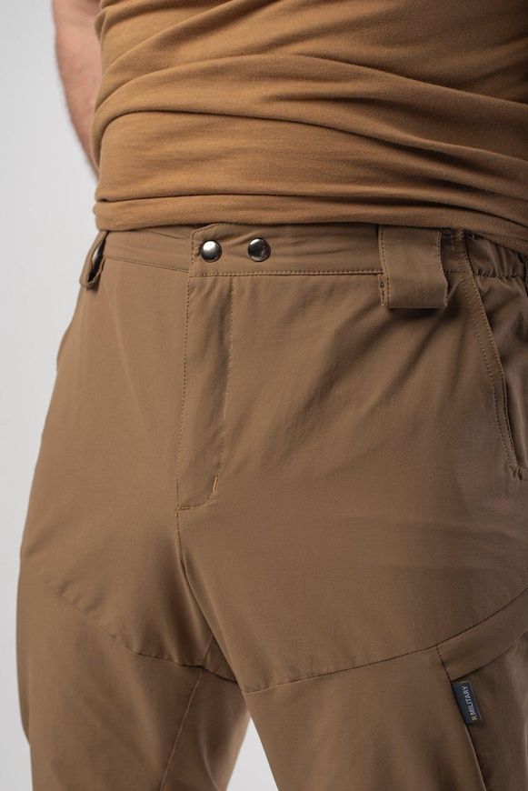 Тактичні військові тонкі літні штани Geckon Military Койот