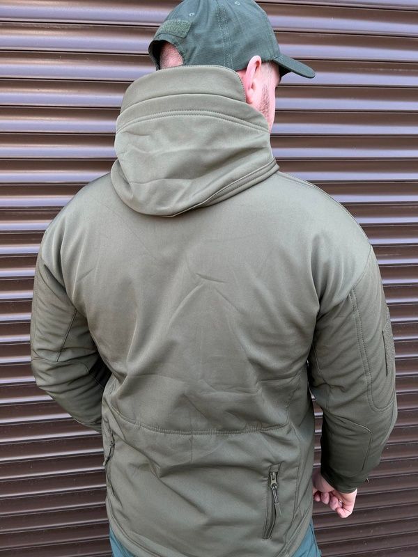 Куртка Soft Shell Tactical, оливковий, M