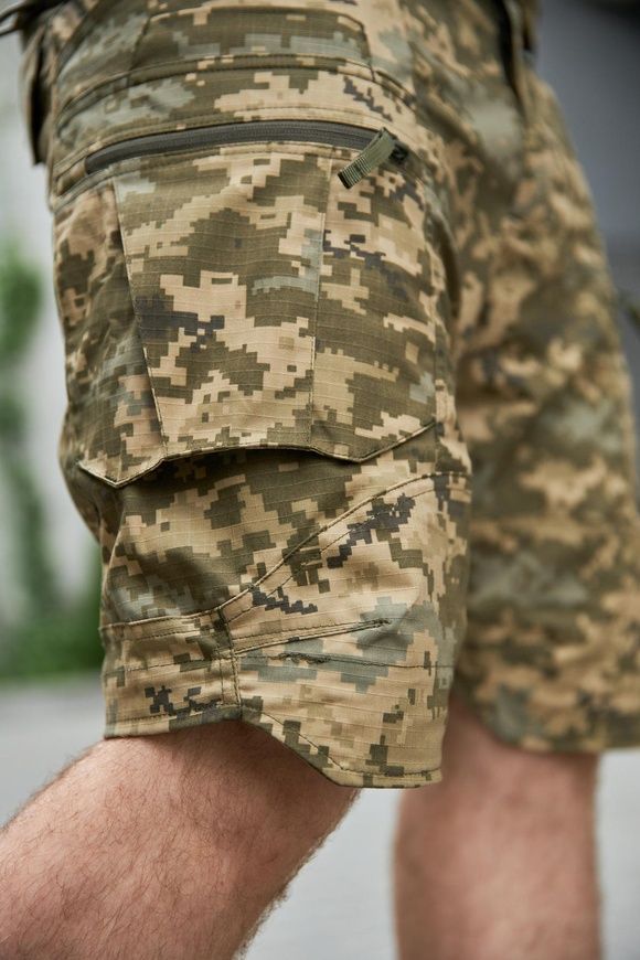 Тактичні військові легкі літні шорти R Military Adams Піксель
