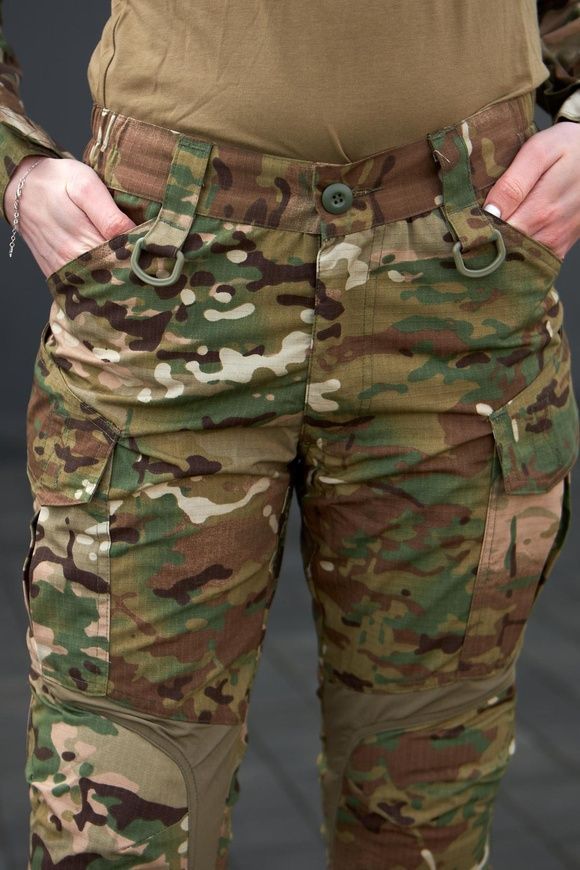 Військовий жіночий костюм сорочка+ штани Warchif&reg;️ з наколіниками та налокітниками, S