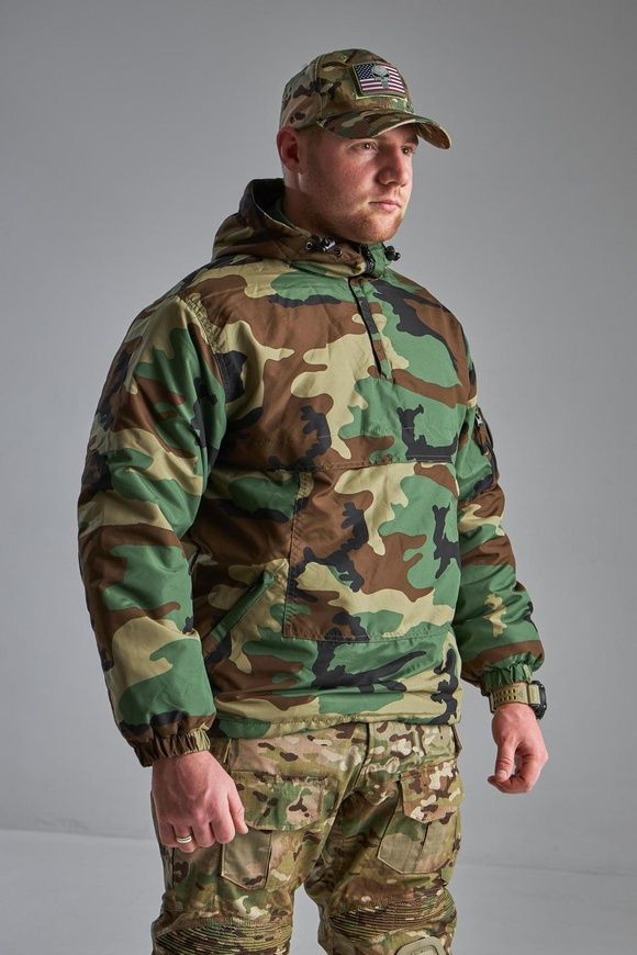 Куртка Mil-Tec Winter Combat Anorak - Woodland британка, S
