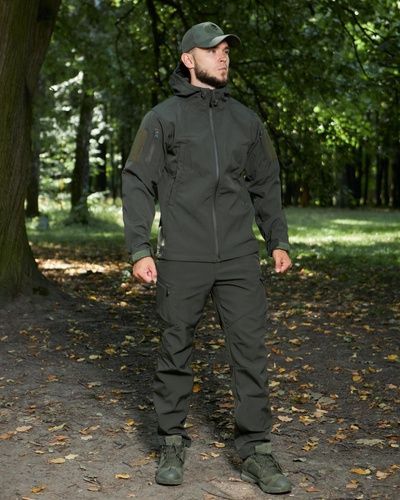 Костюм Soft Shell Military, оливковий, S
