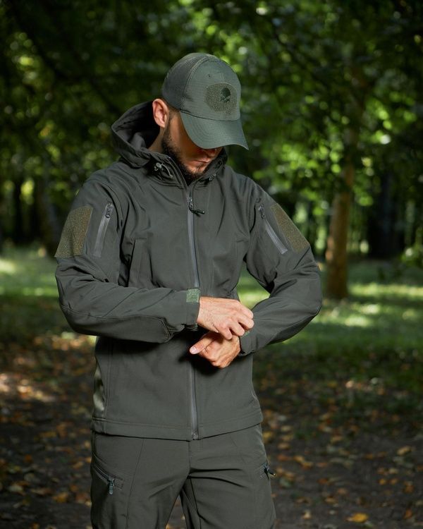 Костюм Soft Shell Military, оливковий, S