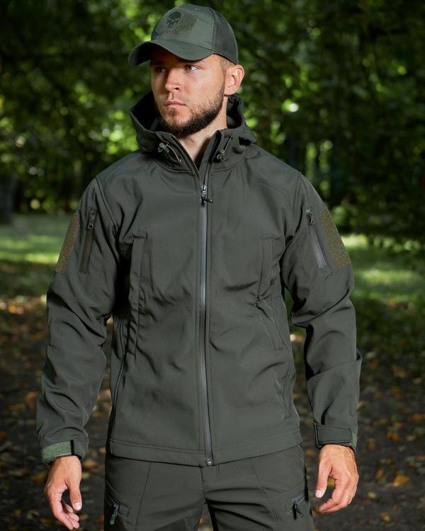 Костюм Soft Shell Military, оливковий, S