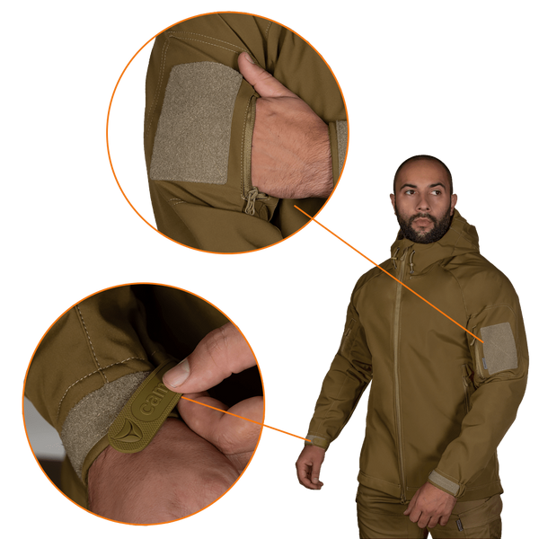 Куртка Stalker SoftShell Койот (7346), S
