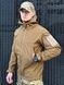 Куртка Софтшел Military, койот, S